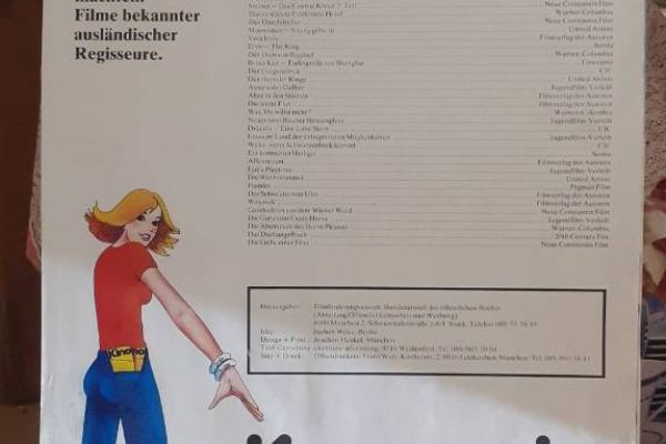 Filmplakatkalender von 1980