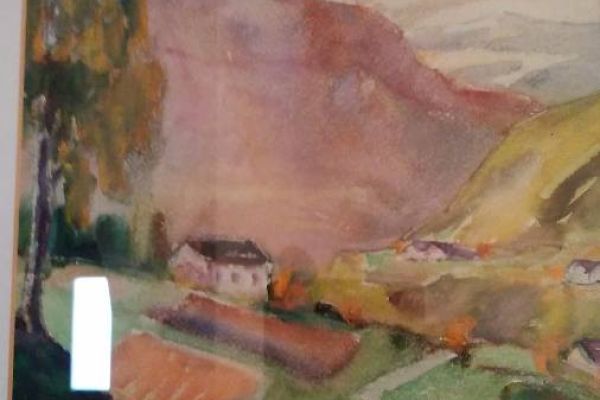 Aquarell Mumelter