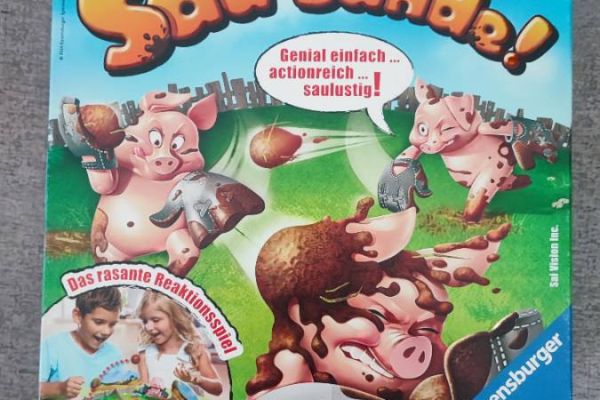 Brettspiel "Sau-Bande"