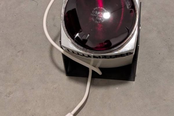 Infrarotlampe 150W von Osram für Wickeltisch