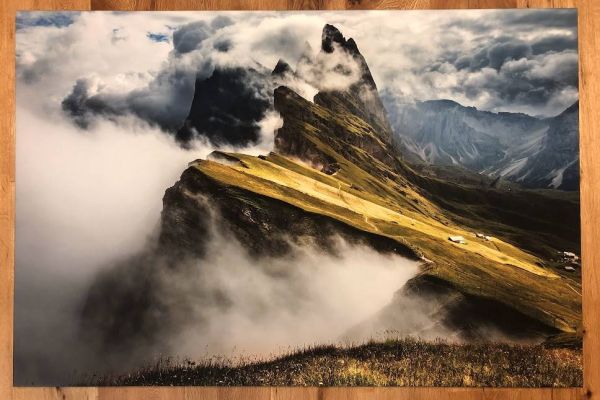 Seceda Leinwanddruck von Europosters 80x120 cm