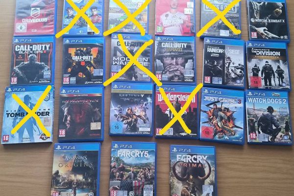 PS4 Spiele um 10€ pro Stück