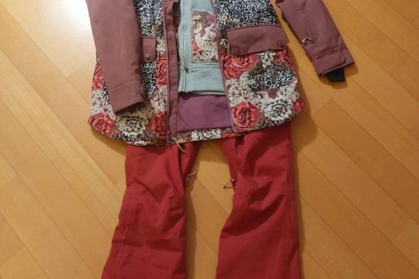 Burton Skijacke, Hose + Felpa XS