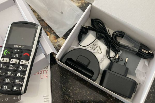 Seniorenhandy Emporio Simplicity LTE V27 NEU, nie gebraucht