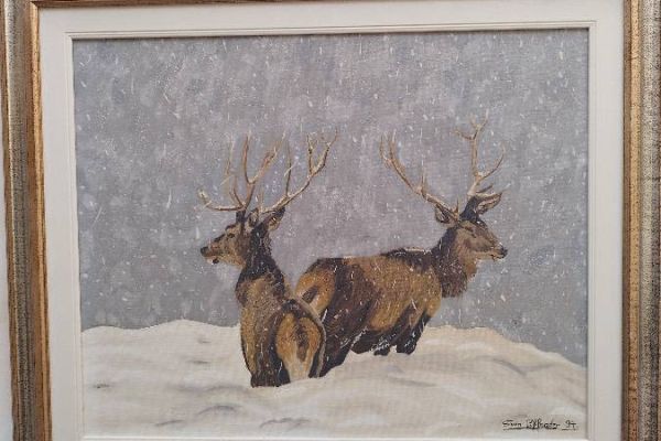 Für Naturliebhaber: Ölgemälde