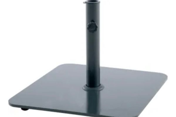 Sockel für Sonnenschirm aus Stahl anthrazit