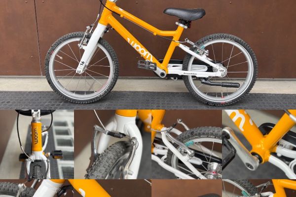 Woom 3 Kinderfahrrad gelb – 1 Jahr alt, Top Zustand