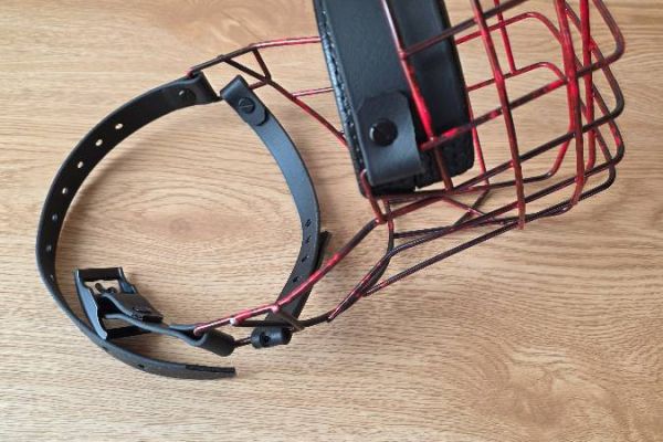 Maulkorb für Rottweiler-Hündin.