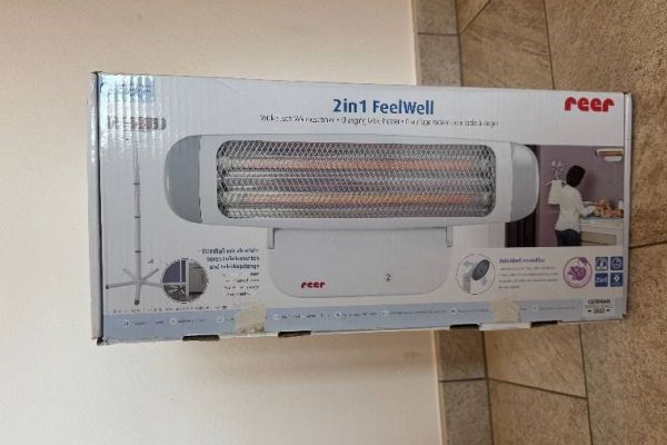 2in1 FeelWell Wickeltisch-Wärmestrahler