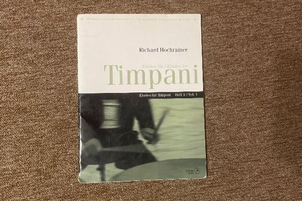 Etüden für Timpani (Pauken) - Übungsheft