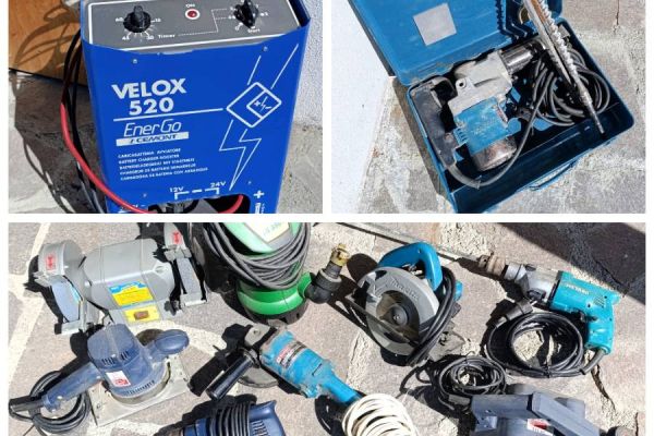 Verschiedene Heimwerkergeräte