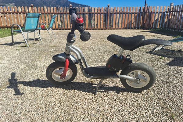 Pucky Laufrad LR 1 + Tragegurt und Elternbremse mystopy