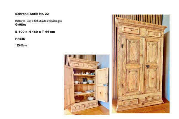 Schrank Antik Nr. 22