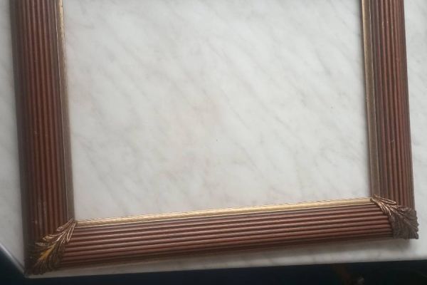 Holzrahmen vergoldet