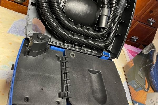 Tragbare Absaugankage Scheppach