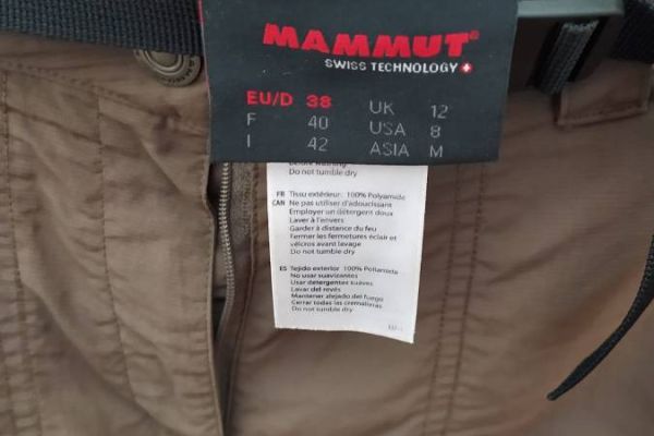 Damenhose Mammut
