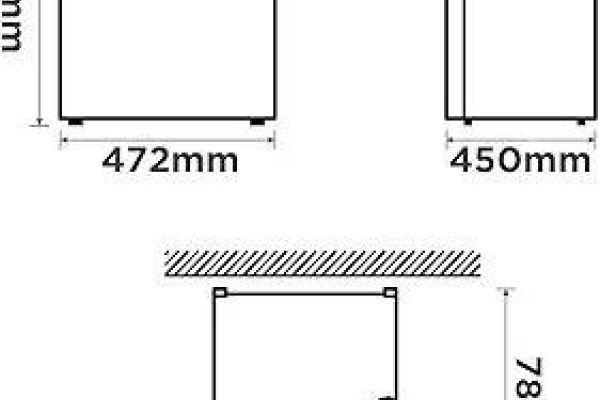 Mini Kühlschrank 43L Comfee mit Gefrierfach