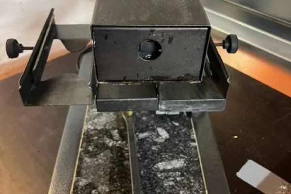 Raclette Käse schmelzen