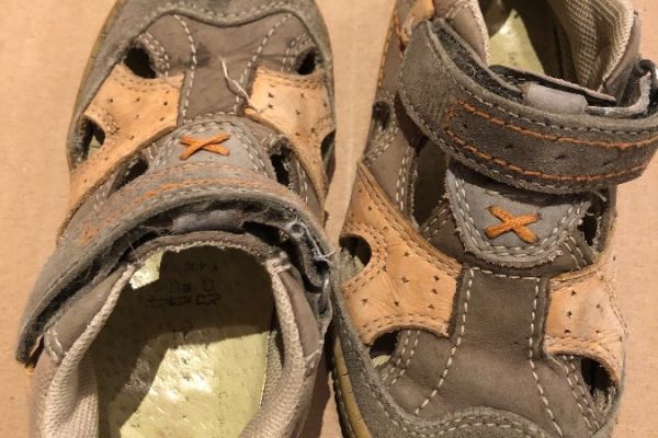 „Start Apache“ Kinder-Sandalen Gr.24 in beanspruchtem Zustand