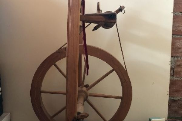 Dekoratives Spinnrad