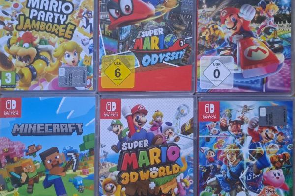 Verkaufe Switch Spiele