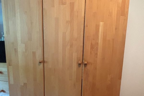 Schrank vollholz Buche