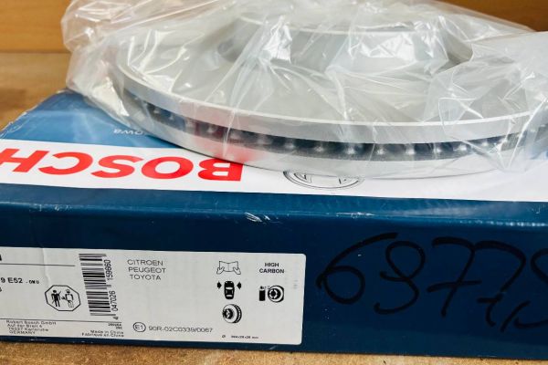 2 Bremsscheiben Bosch neu