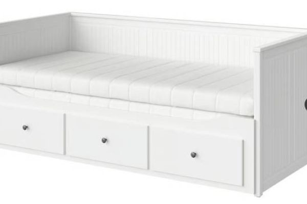 IKEA: HEMNES Tagesbett inkl. 2 Matratzen, weiß, 80x200 cm