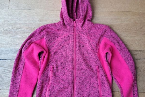 technische Fleecejacke mit Kapuze für Mädchen (7 Jahre) der Marke BRUG