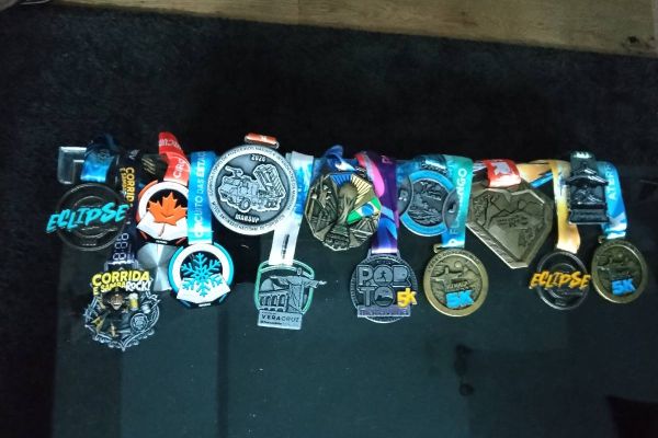 MEDAGLIE DELLE MIE MARATÓN