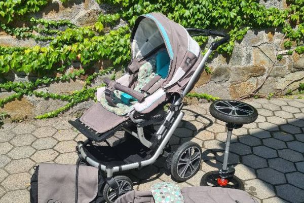 Kinderwagen Gesslein F4 mit Zubehör