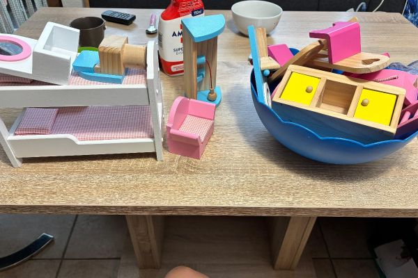 Puppenhaus aus Holz