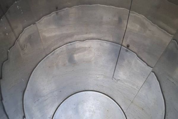 Edelstahlfass 400L