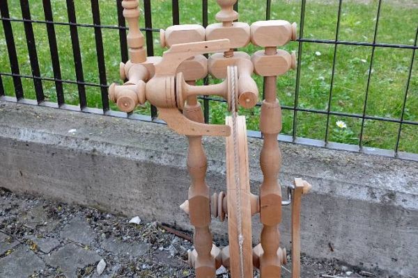 Deko Spinnrad