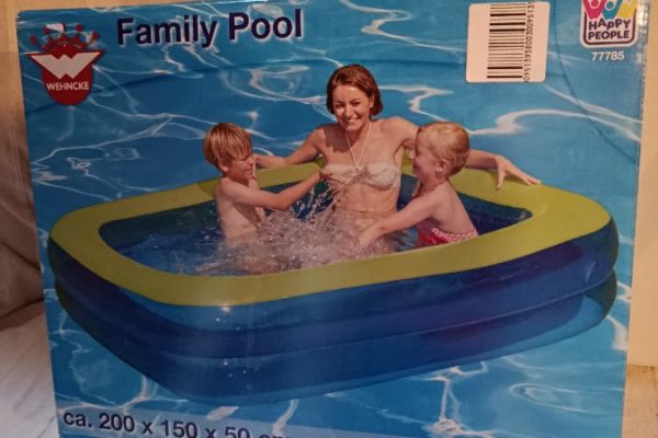 Pool Family WEHNCKE 200x150x50 cm, neu