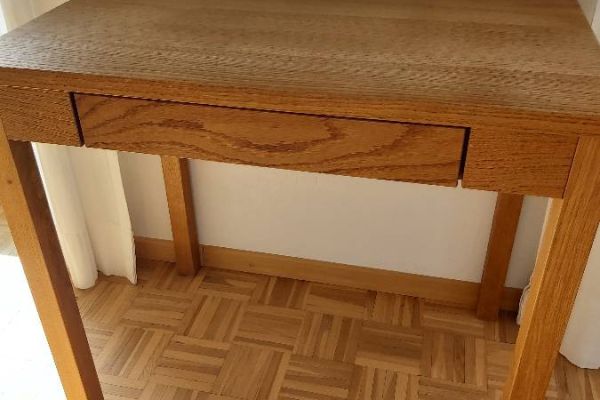 Schreibtisch Eiche massiv