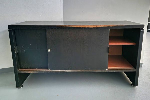 Schrank / Regal mit Schiebetüren