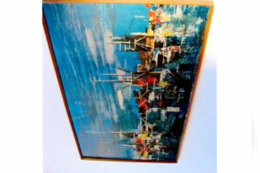 Öl-Gemälde auf Leinwand - Bild 2