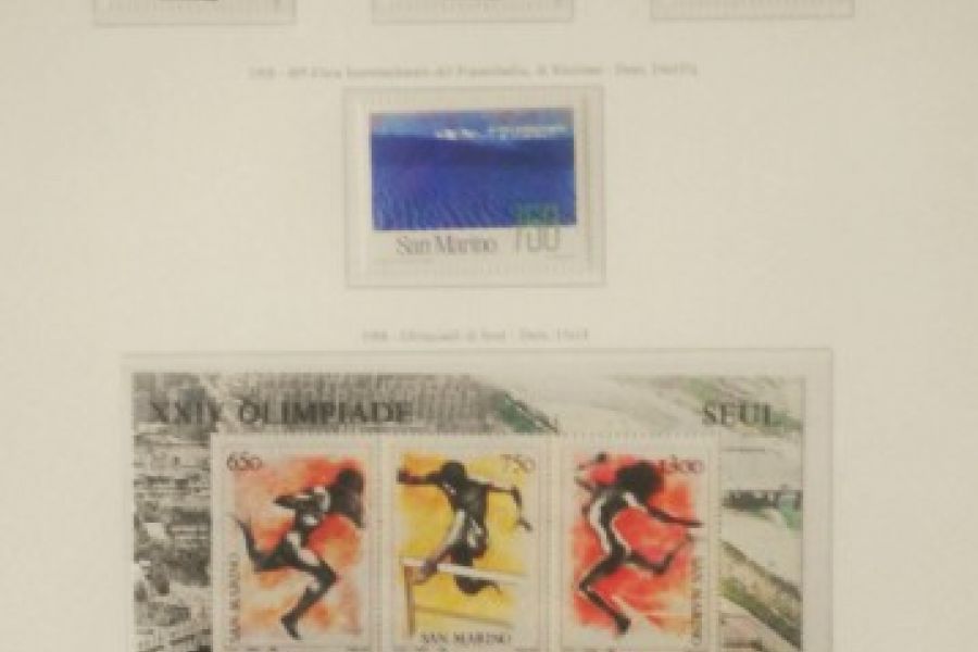 Verkaufe Briefmarkensammlung von San Marino - Bild 1