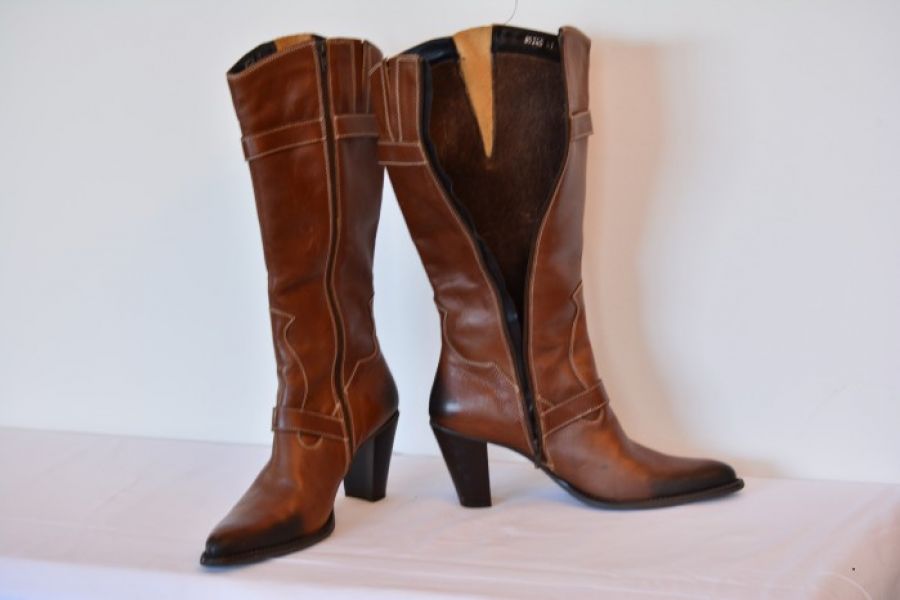 Stiefel/Leder Gr. 41 - Bild 2