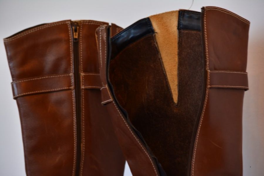 Stiefel/Leder Gr. 41 - Bild 4