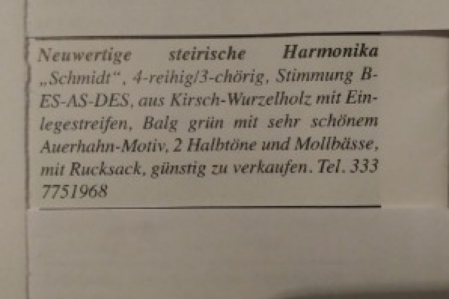 Starische Ziehharmonika - Bild 3