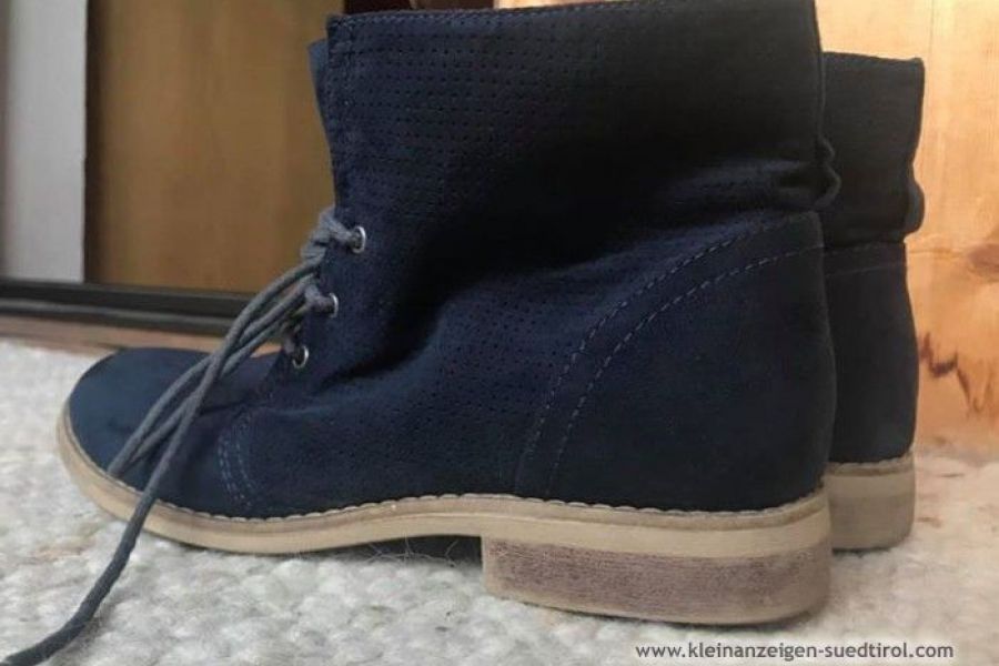 Dunkelblaue Stiefel - Bild 2