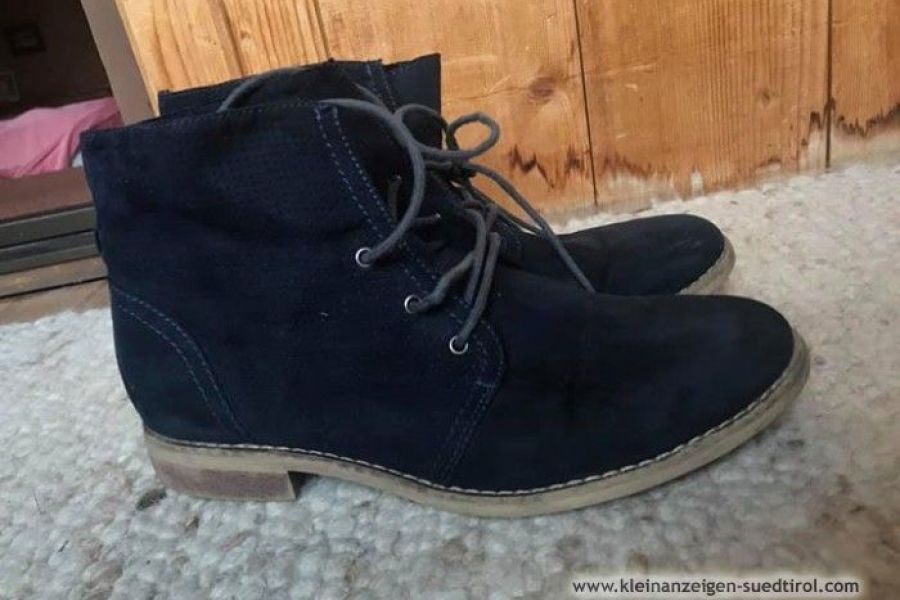 Dunkelblaue Stiefel - Bild 4
