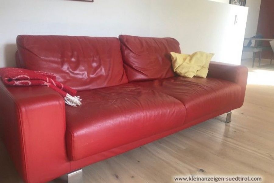 Ledercouch - Bild 1