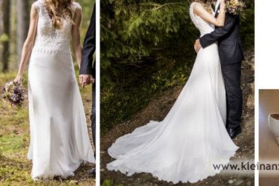 Brautkleid + Schuhe - Bild 1
