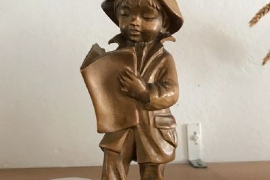 Grödner Holzfigur SchnitzfigurHolzschnitzerei 100€ - Bild 1