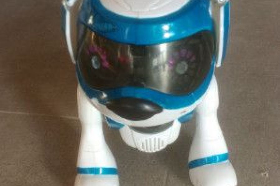 Teksta Roboter elektrischer Hund blau Tscherms 239478