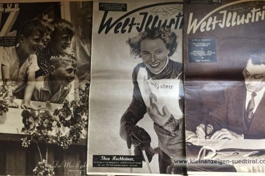 Illustrierte Zeitungen aus den Jahren 1939/54/55 - Bild 1