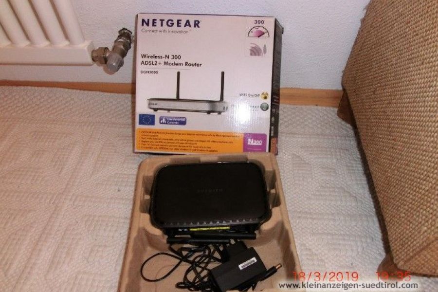 Netgear Modem/Router N300 - Bild 1